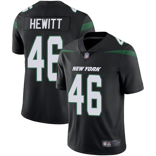 New York Jets Limited Black Youth Neville Hewitt Alternate Jersey NFL Football #46 Vapor Untouchable